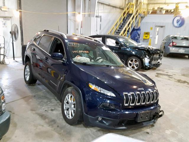 1C4PJMCS5FW674005 - 2015 JEEP CHEROKEE L BLUE photo 1