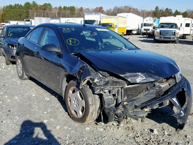 1G2ZF57B884294671 - 2008 PONTIAC G6 VALUE L BLACK photo 1