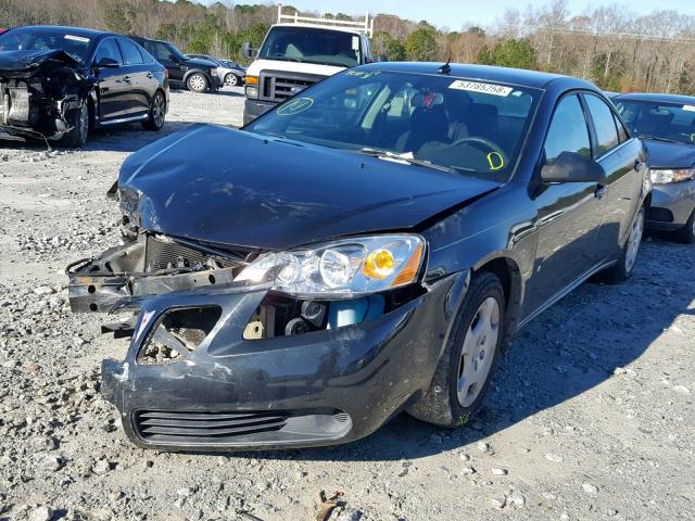 1G2ZF57B884294671 - 2008 PONTIAC G6 VALUE L BLACK photo 2