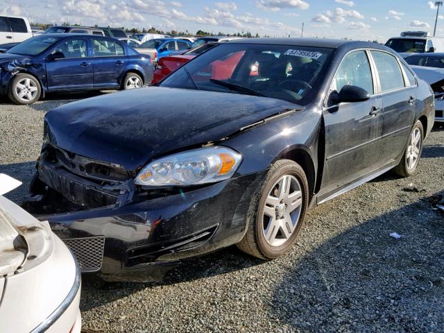 2G1WB5E31G1105478 - 2016 CHEVROLET IMPALA LIM BLACK photo 2