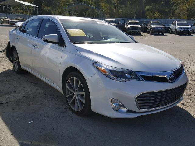 4T1BK1EB4FU186903 - 2015 TOYOTA AVALON XLE WHITE photo 1