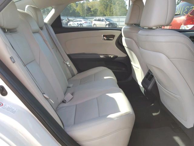 4T1BK1EB4FU186903 - 2015 TOYOTA AVALON XLE WHITE photo 6