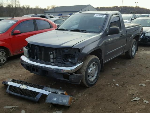 1GCCS349188227549 - 2008 CHEVROLET COLORADO L GRAY photo 2