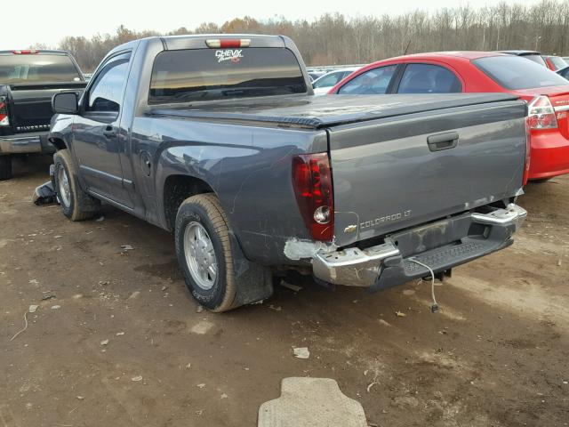 1GCCS349188227549 - 2008 CHEVROLET COLORADO L GRAY photo 3