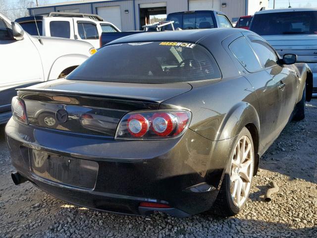 JM1FE1C22A0404725 - 2010 MAZDA RX8 BLACK photo 4