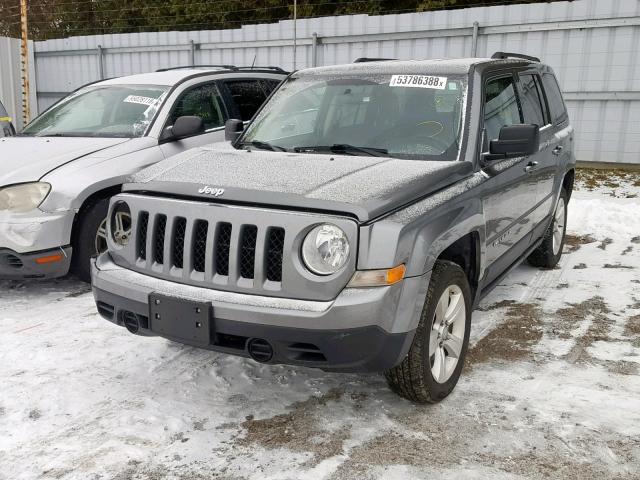 1J4NF2GB5BD251089 - 2011 JEEP PATRIOT GRAY photo 2