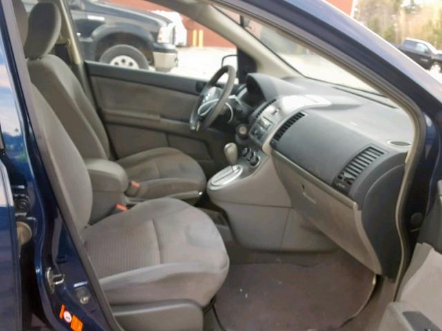 3N1AB61E28L676320 - 2008 NISSAN SENTRA 2.0 BLUE photo 5