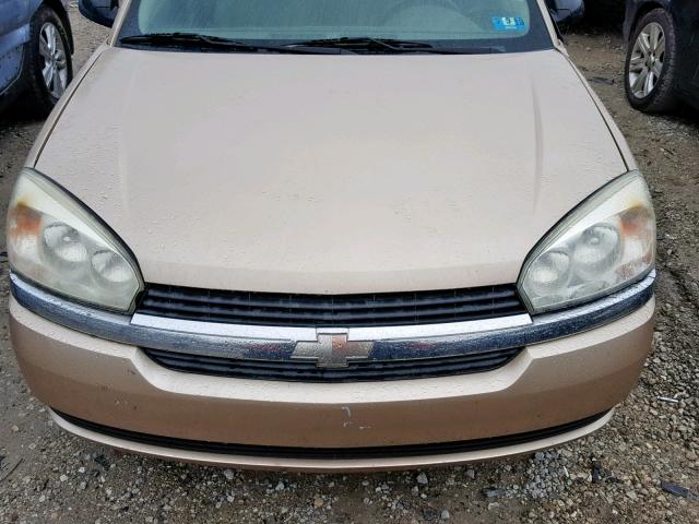 1G1ZT52815F134544 - 2005 CHEVROLET MALIBU LS 金色 照片 7
