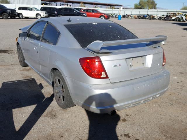 1G8AY14P16Z176936 - 2006 SATURN ION REDLIN SILVER photo 3