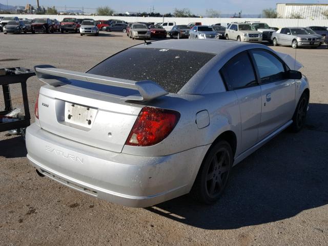 1G8AY14P16Z176936 - 2006 SATURN ION REDLIN SILVER photo 4