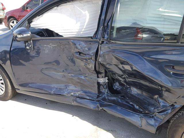 WVWDB7AJ7EW008676 - 2014 VOLKSWAGEN GOLF BLUE photo 10