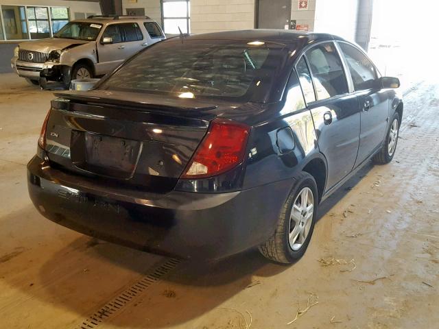 1G8AZ55F36Z191366 - 2006 SATURN ION LEVEL BLACK photo 4