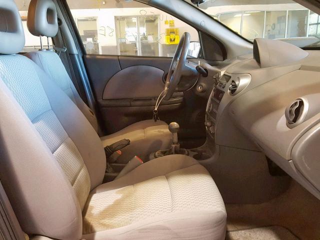 1G8AZ55F36Z191366 - 2006 SATURN ION LEVEL BLACK photo 5