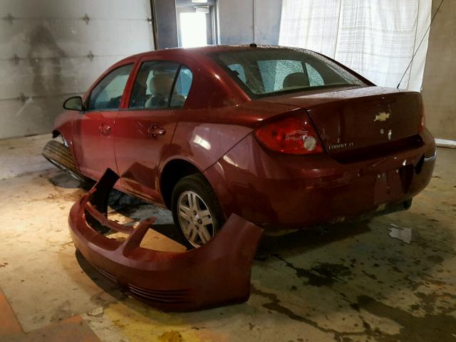 1G1AL58F587245163 - 2008 CHEVROLET COBALT LT RED photo 3