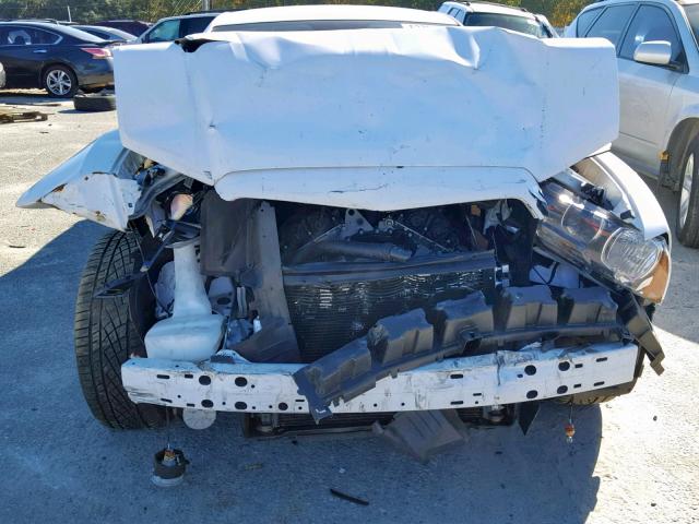 2C3CDXHG1EH323573 - 2014 DODGE CHARGER SX WHITE photo 9