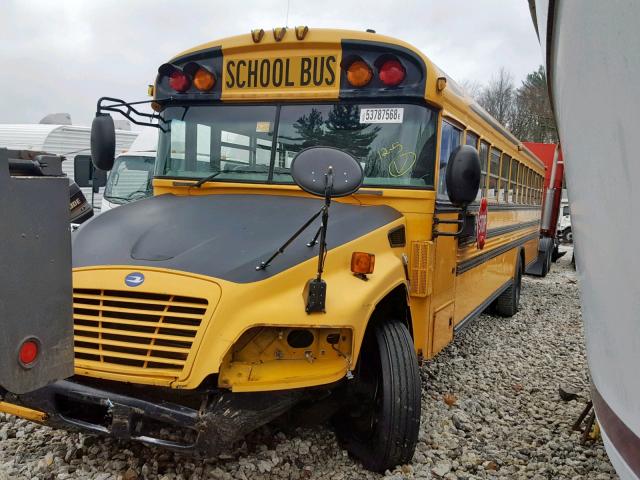 1BAKGCPA5AF269494 - 2010 BLUE BIRD SCHOOL BUS YELLOW photo 2