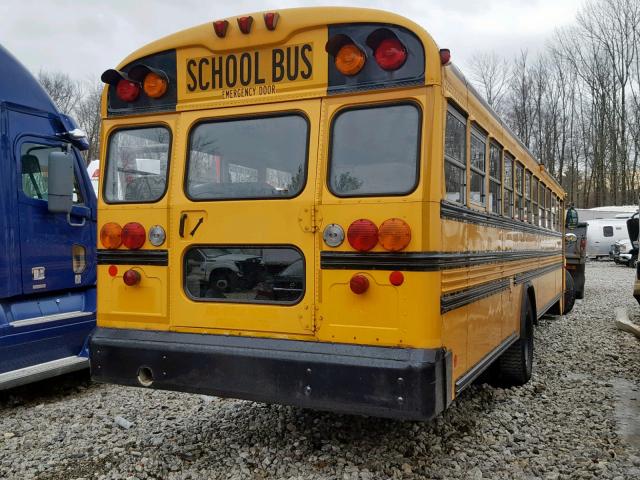 1BAKGCPA5AF269494 - 2010 BLUE BIRD SCHOOL BUS YELLOW photo 4