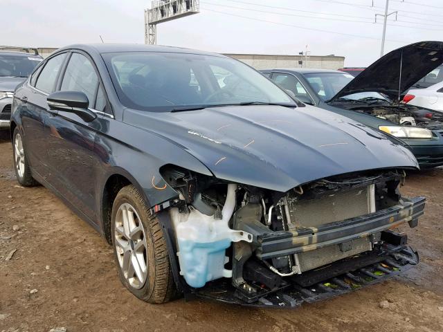 3FA6P0H77FR280764 - 2015 FORD FUSION SE GRAY photo 1