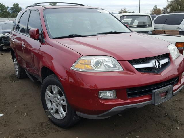 2HNYD18854H535506 - 2004 ACURA MDX TOURIN RED photo 1