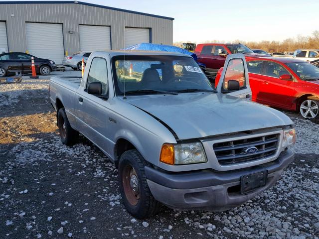 1FTYR10D53PB55768 - 2003 FORD RANGER SILVER photo 1