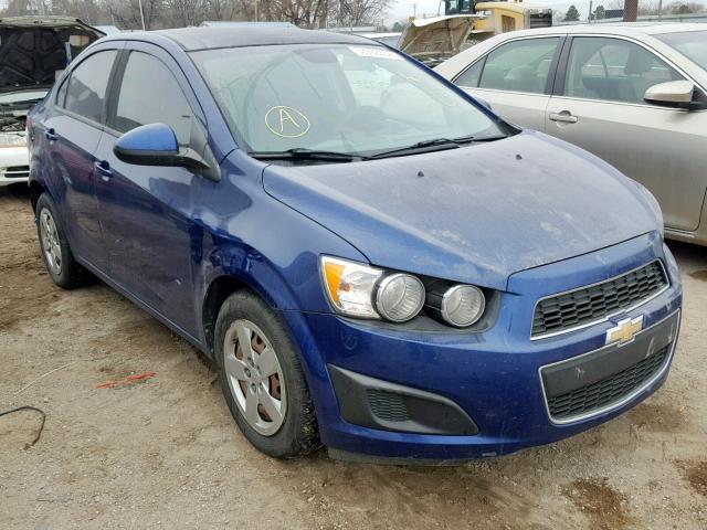 1G1JA5SH4D4159371 - 2013 CHEVROLET SONIC LS 蓝色 照片 1