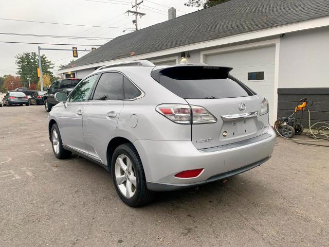 2T2BK1BA1AC072942 - 2010 LEXUS RX 350 SILVER photo 4