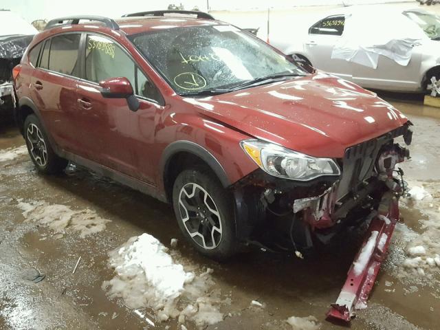 JF2GPAKC7G8262893 - 2016 SUBARU CROSSTREK MAROON photo 1