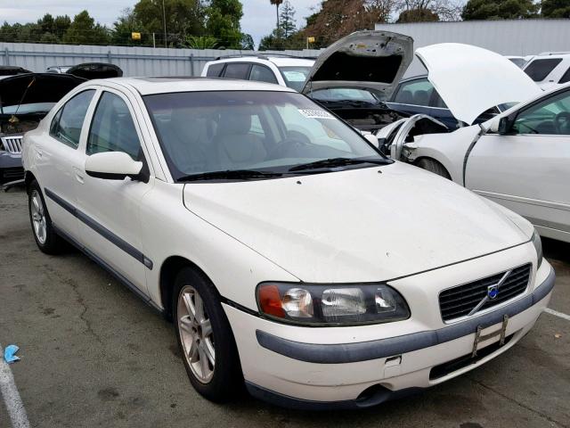 YV1RS61R522092905 - 2002 VOLVO S60 WHITE photo 1