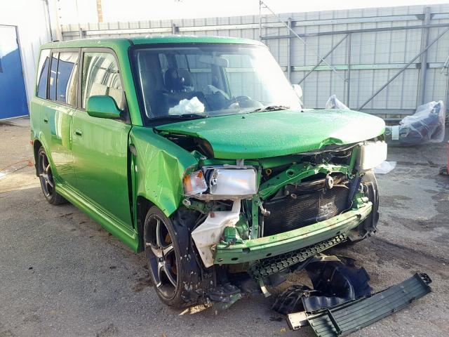 JTLKT334664070253 - 2006 TOYOTA SCION XB Жасыл фото 1