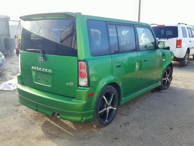 JTLKT334664070253 - 2006 TOYOTA SCION XB Жасыл фото 4