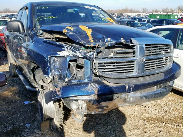 3D7KS28A98G106410 - 2008 DODGE RAM 2500 S BLUE photo 1