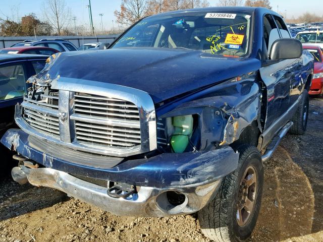 3D7KS28A98G106410 - 2008 DODGE RAM 2500 S BLUE photo 2