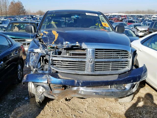 3D7KS28A98G106410 - 2008 DODGE RAM 2500 S BLUE photo 9