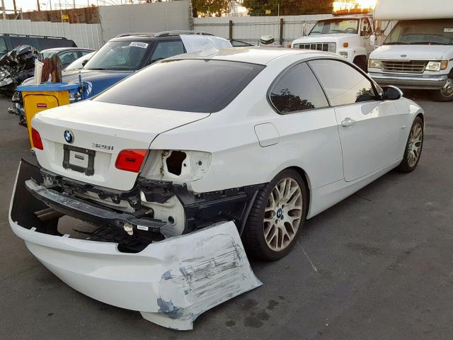 WBAWV13529P123339 - 2009 BMW 328 I SULE WHITE photo 4