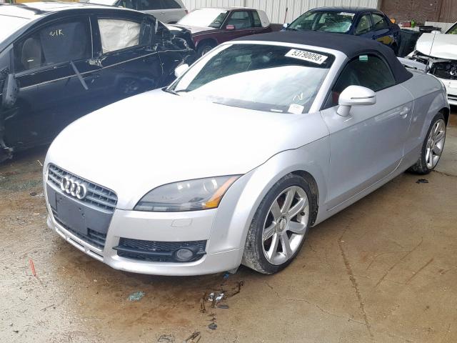 TRUMF38J981033881 - 2008 AUDI TT 2.0T GRAY photo 2