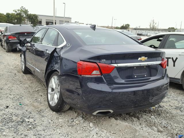2G1125S39J9159392 - 2018 CHEVROLET IMPALA PRE ლურჯი ფოტო 3