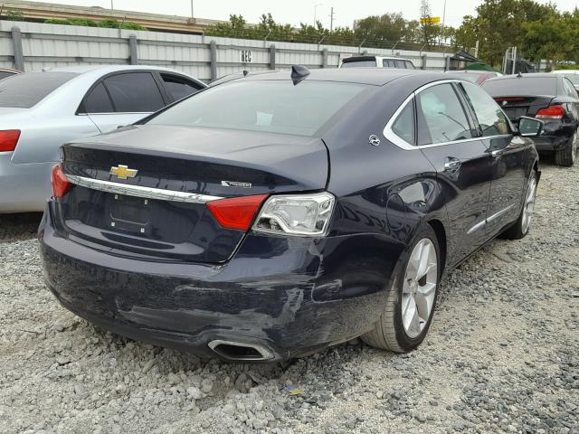 2G1125S39J9159392 - 2018 CHEVROLET IMPALA PRE ლურჯი ფოტო 4