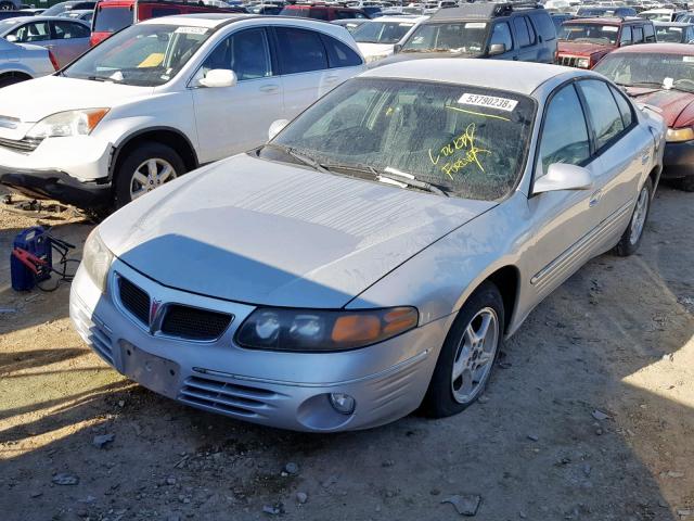 1G2HX54K2Y4142883 - 2000 PONTIAC BONNEVILLE SILVER photo 2