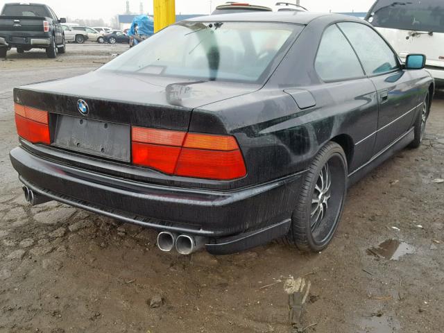 WBAEG2312MCB72066 - 1991 BMW 850 I AUTO BLACK photo 4