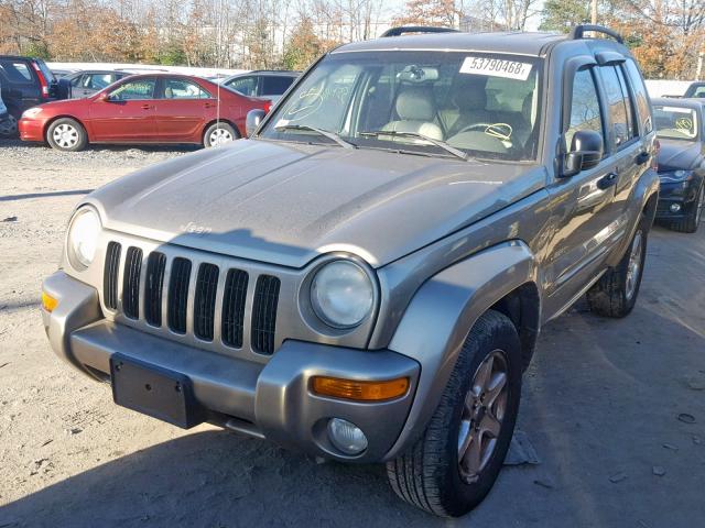 1J4GL58K84W153683 - 2004 JEEP LIBERTY LI BROWN photo 2