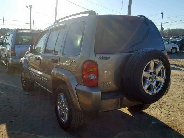 1J4GL58K84W153683 - 2004 JEEP LIBERTY LI BROWN photo 3