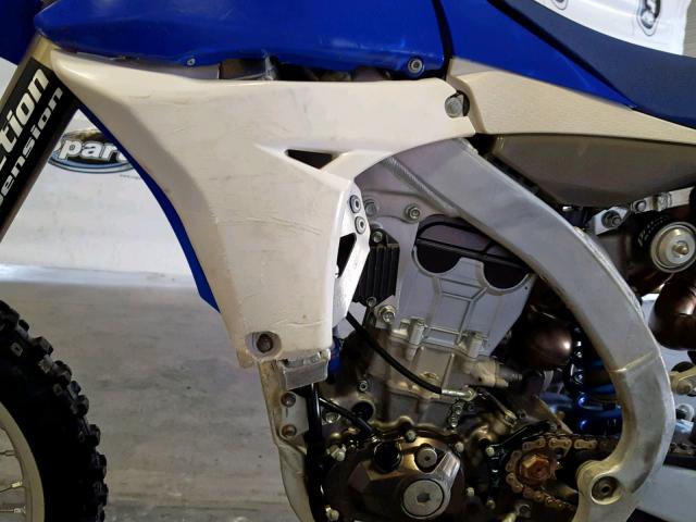 JYACJ15C7BA011203 - 2011 YAMAHA YZ450 F TWO TONE photo 9