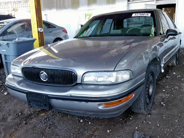 1G4HP52K3VH449798 - 1997 BUICK LESABRE CU GRAY photo 2