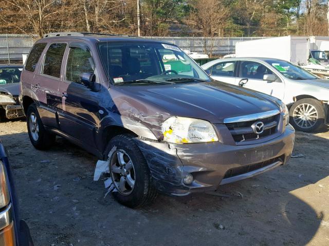 4F2YZ94176KM08153 - 2006 MAZDA TRIBUTE S BLUE photo 1