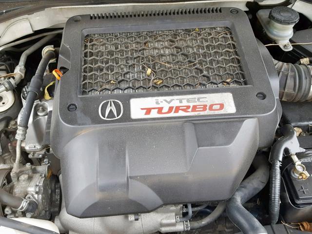 5J8TB18507A000857 - 2007 ACURA RDX TECHNO WHITE photo 7