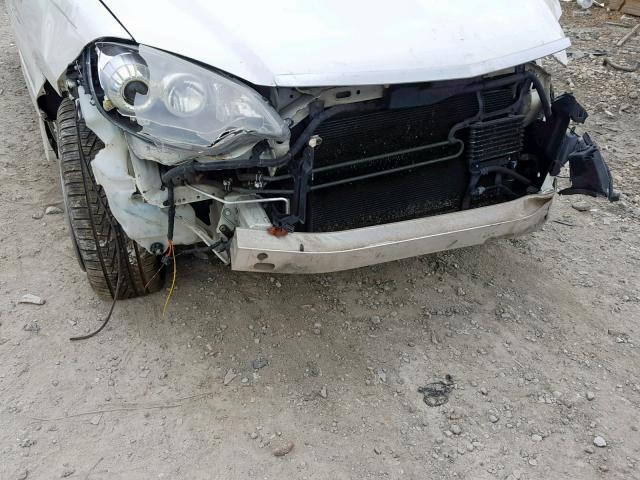 5J8TB18507A000857 - 2007 ACURA RDX TECHNO WHITE photo 9