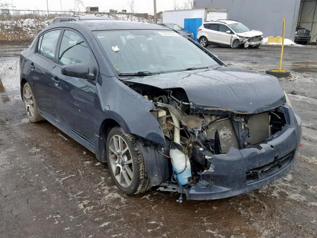 3N1BB61E39L676803 - 2009 NISSAN SENTRA SE- CHARCOAL photo 1