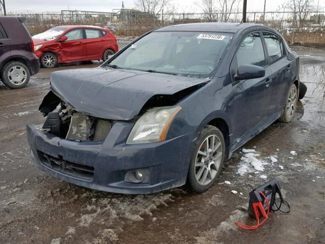 3N1BB61E39L676803 - 2009 NISSAN SENTRA SE- CHARCOAL photo 2