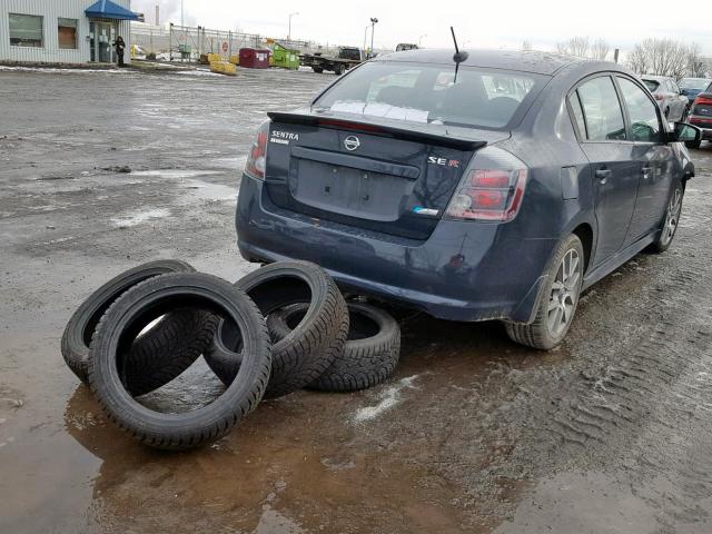 3N1BB61E39L676803 - 2009 NISSAN SENTRA SE- CHARCOAL photo 4