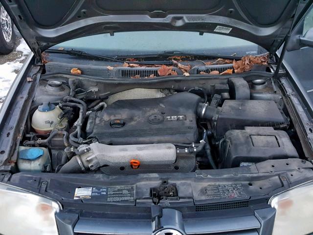 3VWSE69M54M058219 - 2004 VOLKSWAGEN JETTA GLS GRAY photo 7